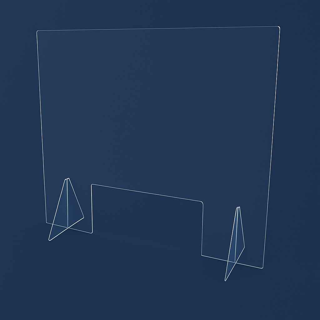 Why Freestanding Portable Acrylic Sneeze Guards Are Essential for Counters and Desks