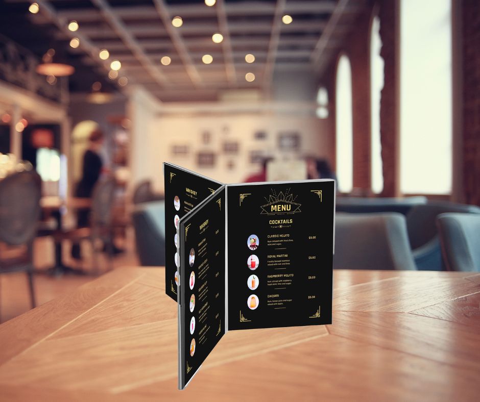 How Sign Holders and Technology Create a Perfect Recipe for Restaurants, Now and in the Future