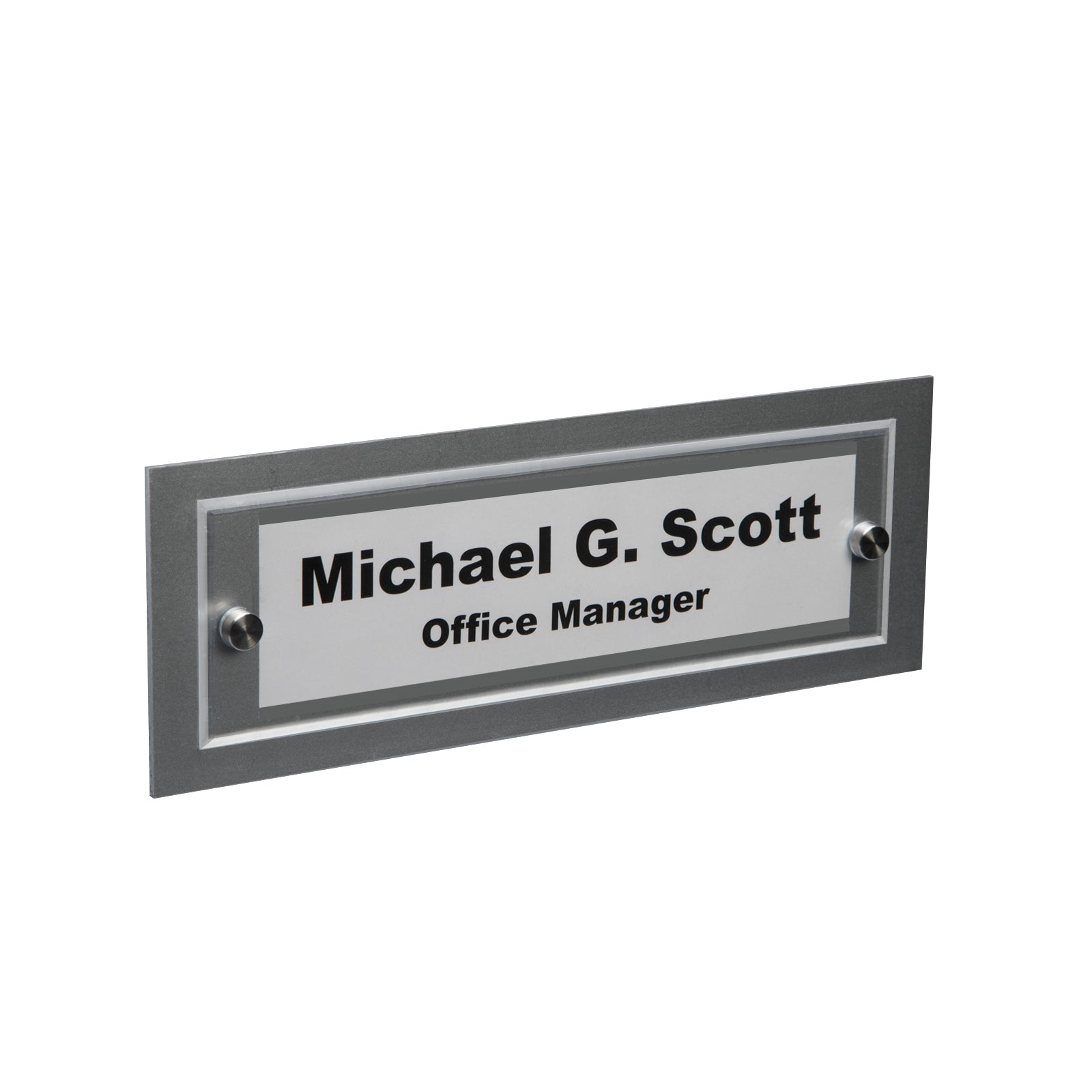 Bordered Wall/Door Name Plate Holders collection image
