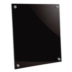 Acrylic Standoff Wall Frame Black/Clear