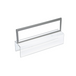 tiered-cubicle-nameplate-holders-pnht2ss - 6 inch x 2 inch - 2-1/4" Cubicle finish