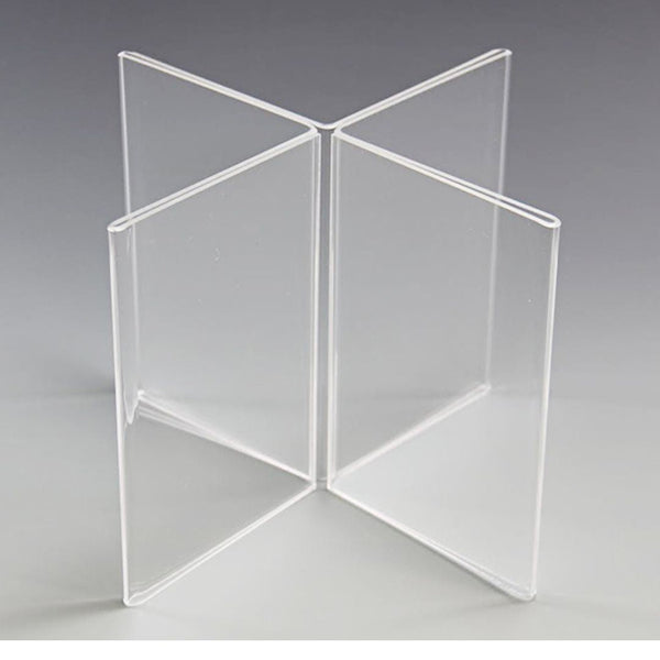 Eight-Sided Acrylic Display Holder - 4 inch x 6 inch