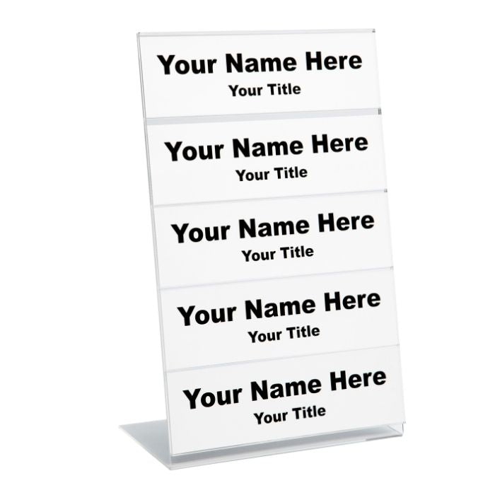 Nameplate Holders