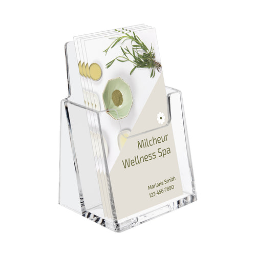 Vertical Business Card Holder with Insert