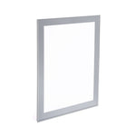 Acrylic Wall Frame with Silver Border