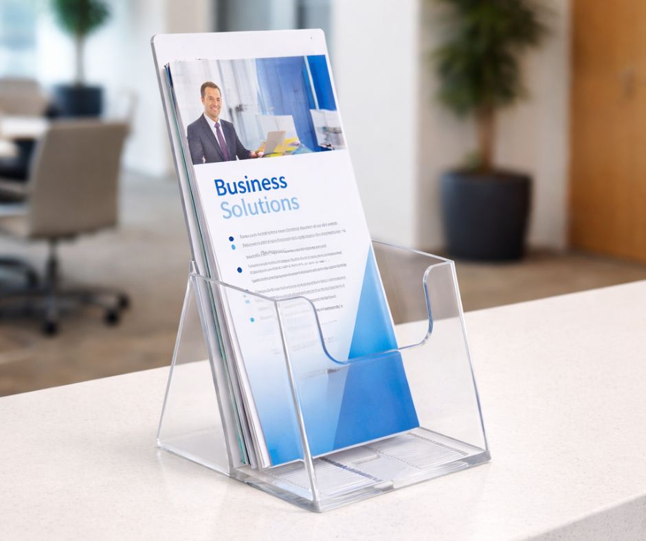 From Clutter to Clarity: Organizing Office Flyers with Acrylic Literature Holders