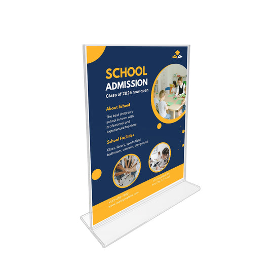 Acrylic Sign Holders: A Versatile Tool for Schools and Universities