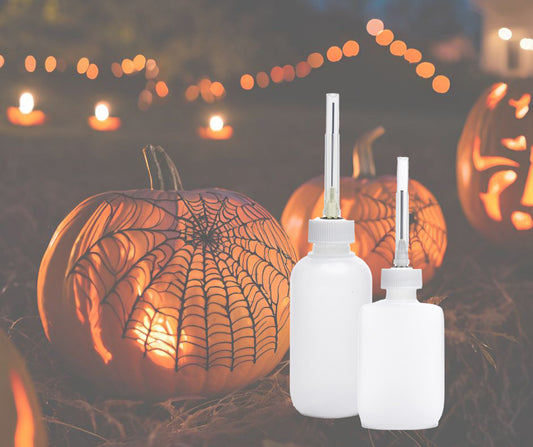 Using Applicator Bottles to Create a Handmade Halloween and 2024 Holiday Display