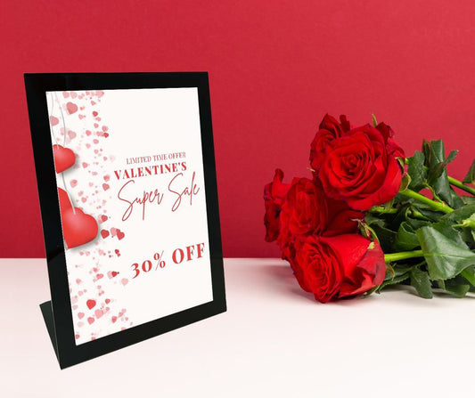Put the Products People Love on Acrylic Display for Valentine’s Day and Spring 2024