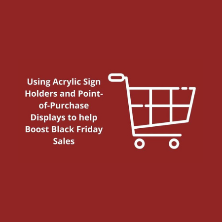 PPM Using Acrylic Sign Holders and Point-of-Purchase Displays