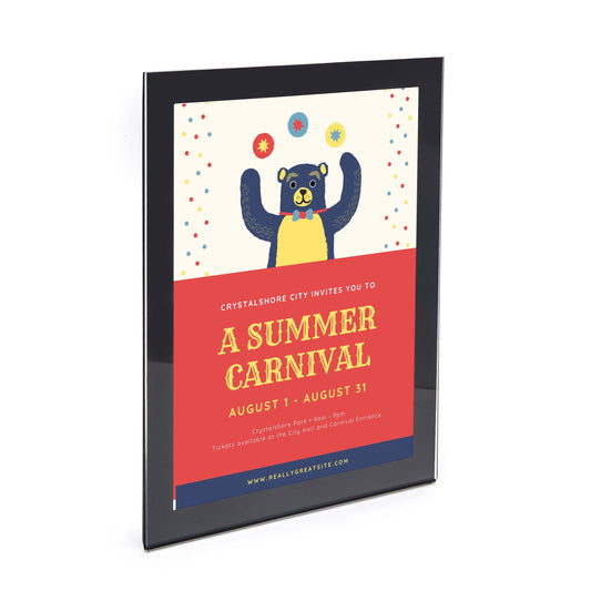 Acrylic Sign Holders Make Summer Activities Shine Brighter!