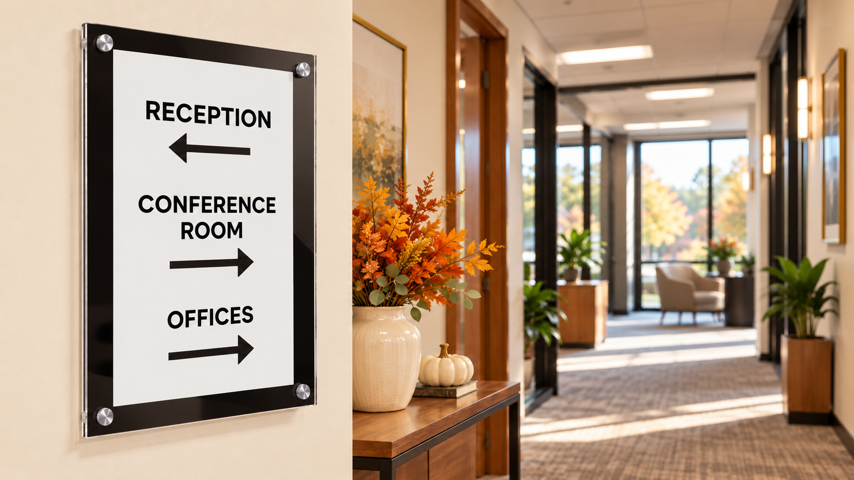 Fall Office Refresh: 5 Simple Ways to Update Your Workplace Signage