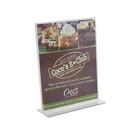 Sign Display Holders and Glass Green…the Color of Money!