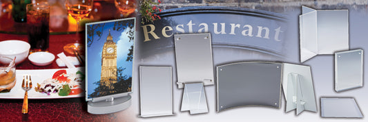 Must Have Sign Holders and other Essentials for the Restaurant Industry
