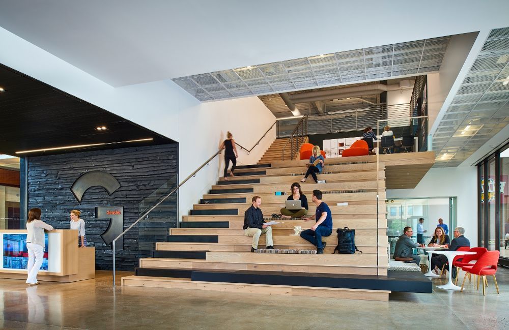 The Tiered Shape of things to come…from Cubicle Name Plate Holders to new Office Stadium Seating