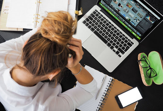 Cubicle Signs and Organization for National Stress Awareness Month