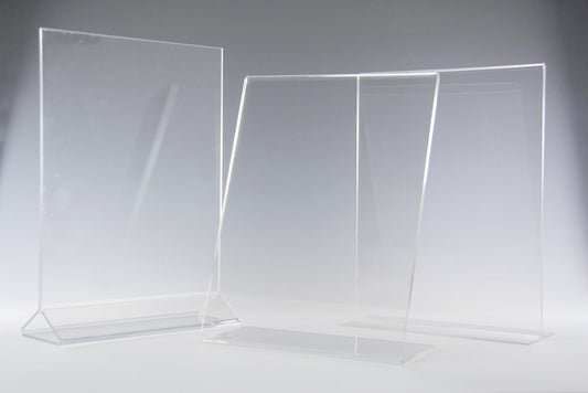 Acrylic Sign Holders and Display Stands Make for a Prospering Business.