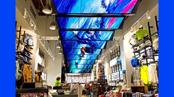 Blending Digital Displays in a Retail Environment