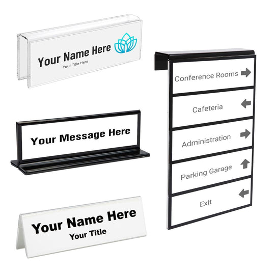 Name Plate Holders