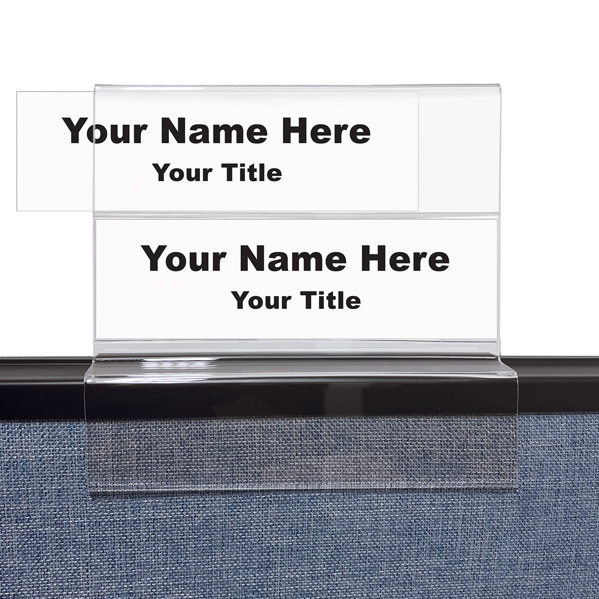 Multi-Slot Cubicle Nameplate Holders