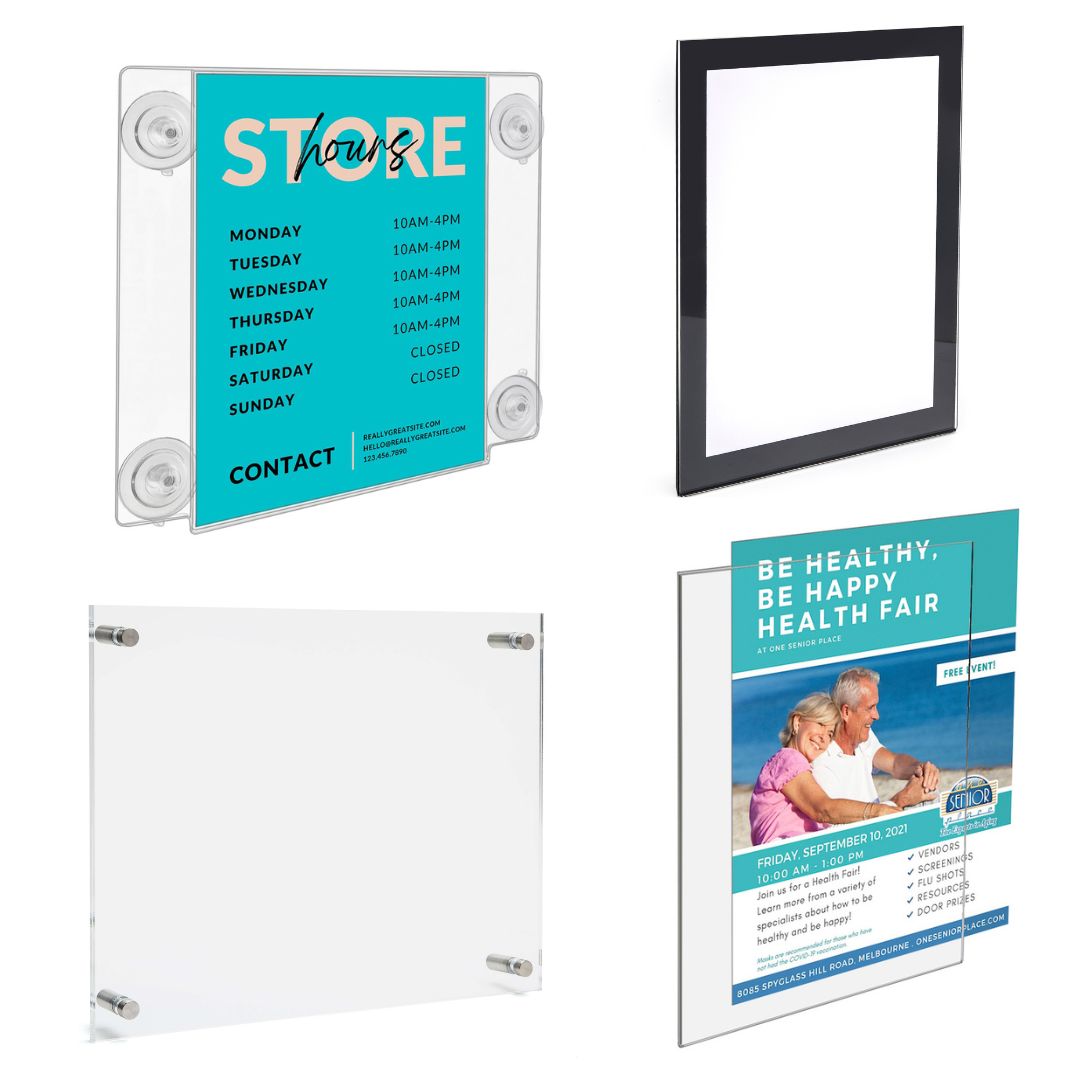 Wall Sign Holders