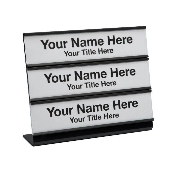 Multi-Slot Desk Name Plate Holders collection image