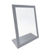 Acrylic sign holder with silver border - 8-1/2" x 11"