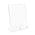 Acrylic Sign Holder with Card Pocket Large