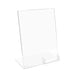 Acrylic Sign Holder with Card Pocket Large