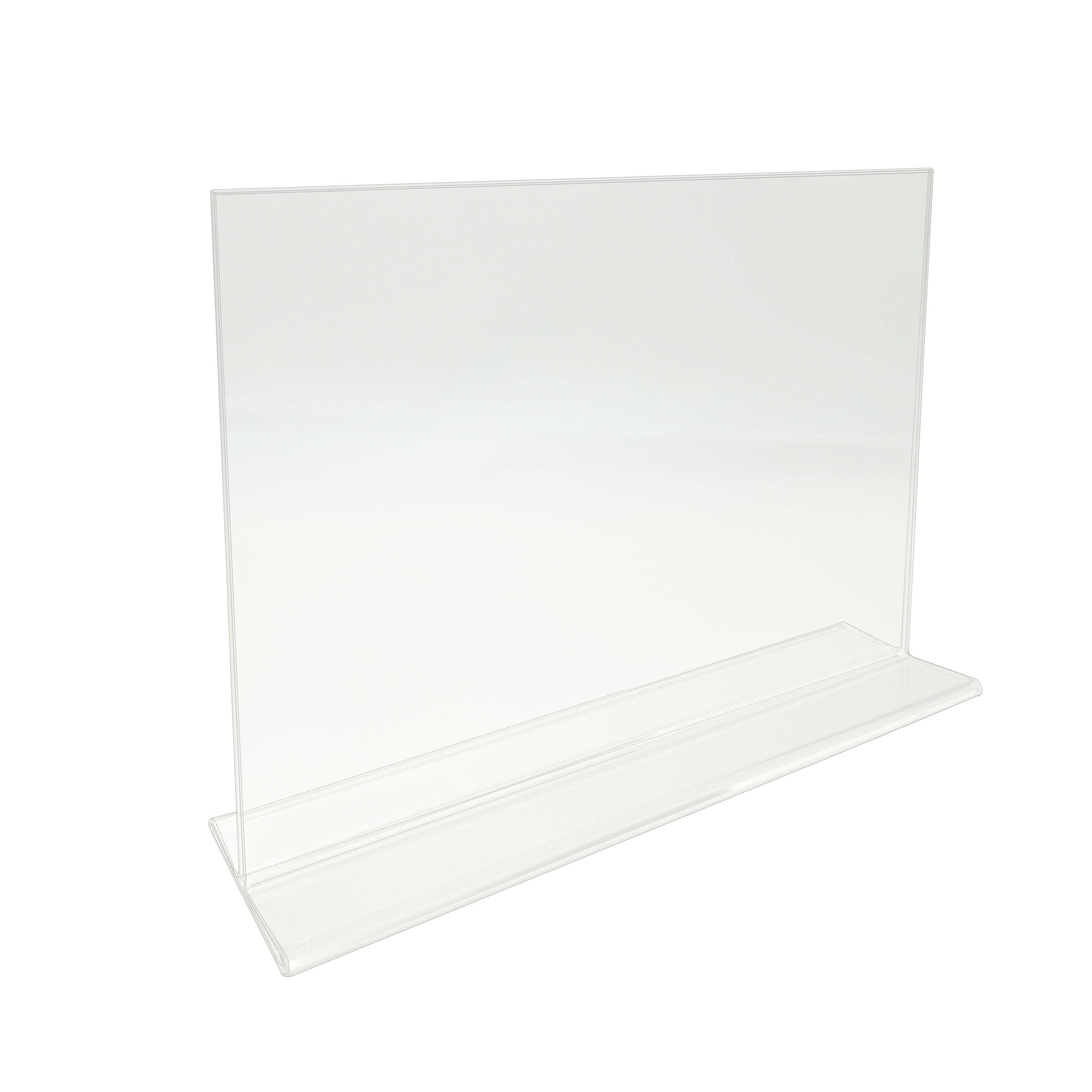 Double-Sided Counter Sign Holder for Efficient Display | Plastic ...