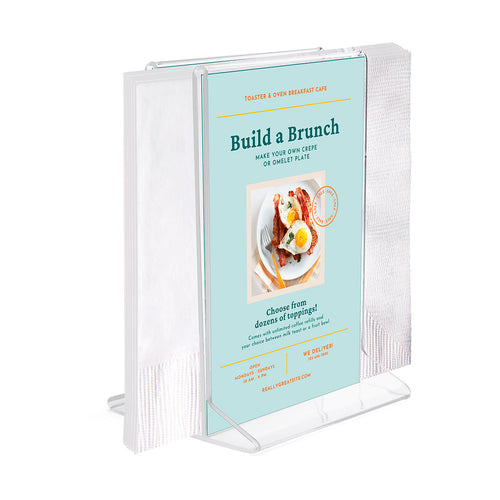 Double-Sided Menu Holder Ad Frame