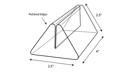 Acrylic Sign Holder Base