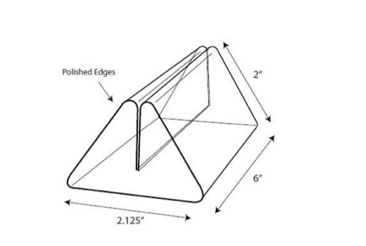 Acrylic Sign Holder Base