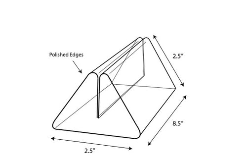 Acrylic Sign Holder Base