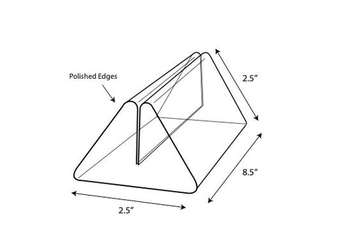 Acrylic Sign Holder Base