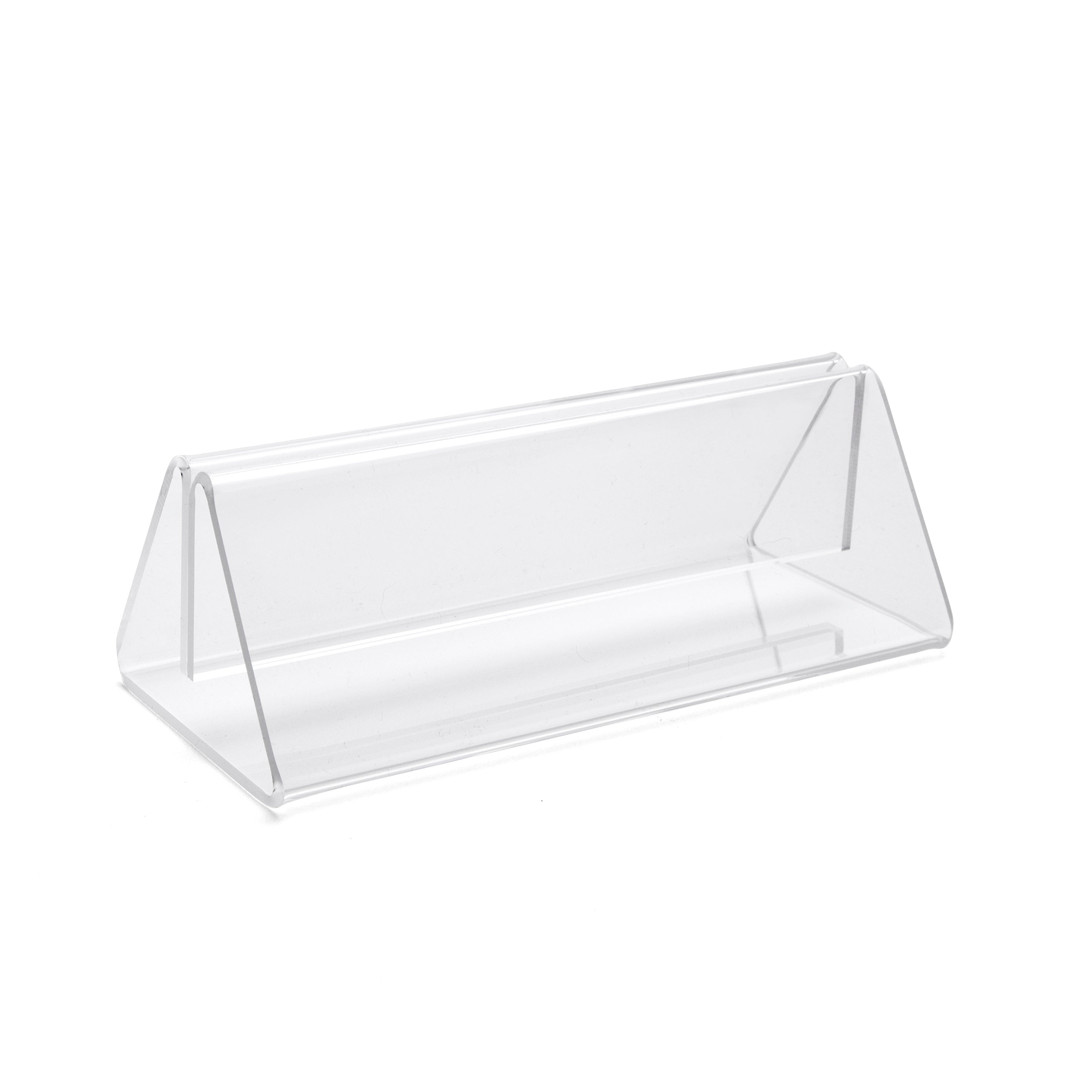 Acrylic Sign Holder Base - 4 inch