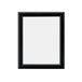 Black aluminum snap frame - 8.5" x 11" wall-mount sign holder