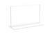 Bottom Loading Acrylic Sign Holder Landscape