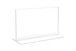 Bottom Loading Acrylic Sign Holder Landscape