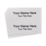 Perforated Card Stock - 11" x 4-1/4" Insert Size