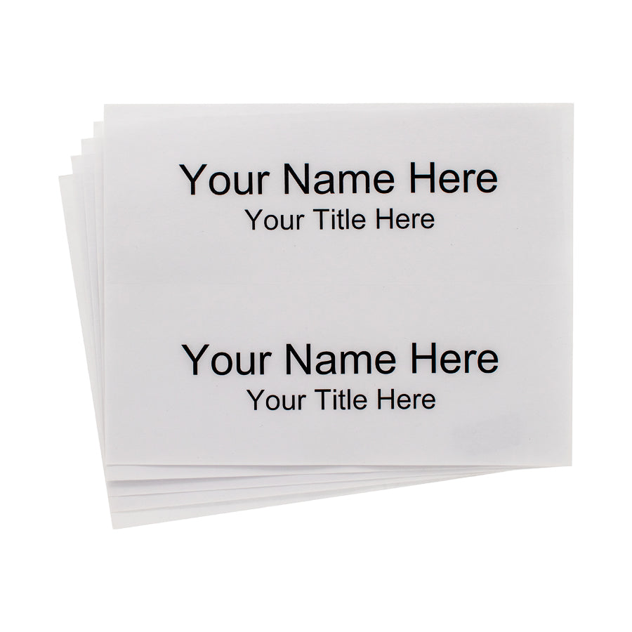 Perforated card stock - 11" x 4-1/4" insert size