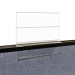 2-Tier Cubicle Nameplate Holder