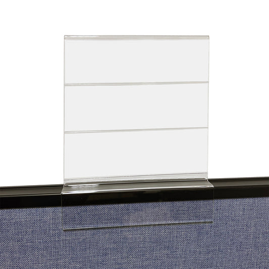 3-Tier Cubicle Nameplate Holder