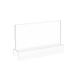 elevated-tiered-cubicle-sign-frame - 4 inch x 6 inch - 3-1/4" Cubicle finish