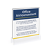 elevated-tiered-cubicle-sign-frame - 4 inch x 6 inch - 2-1/2" Cubicle finish