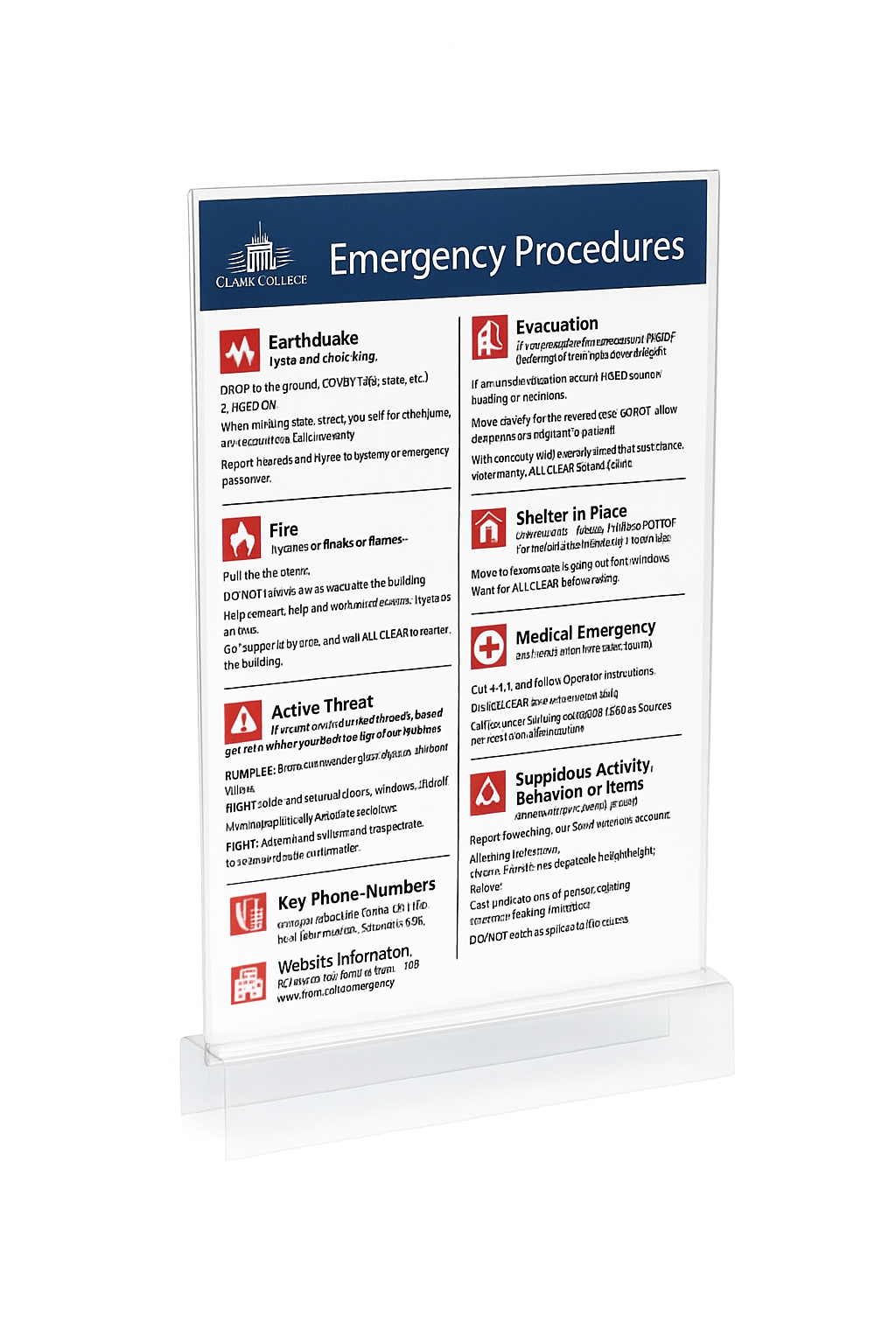 elevated-tiered-cubicle-sign-frame - 4 inch x 6 inch - 2-5/8" Cubicle finish
