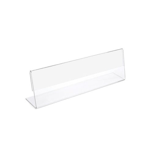 Office Desk Name Plate Holders - Slant Back