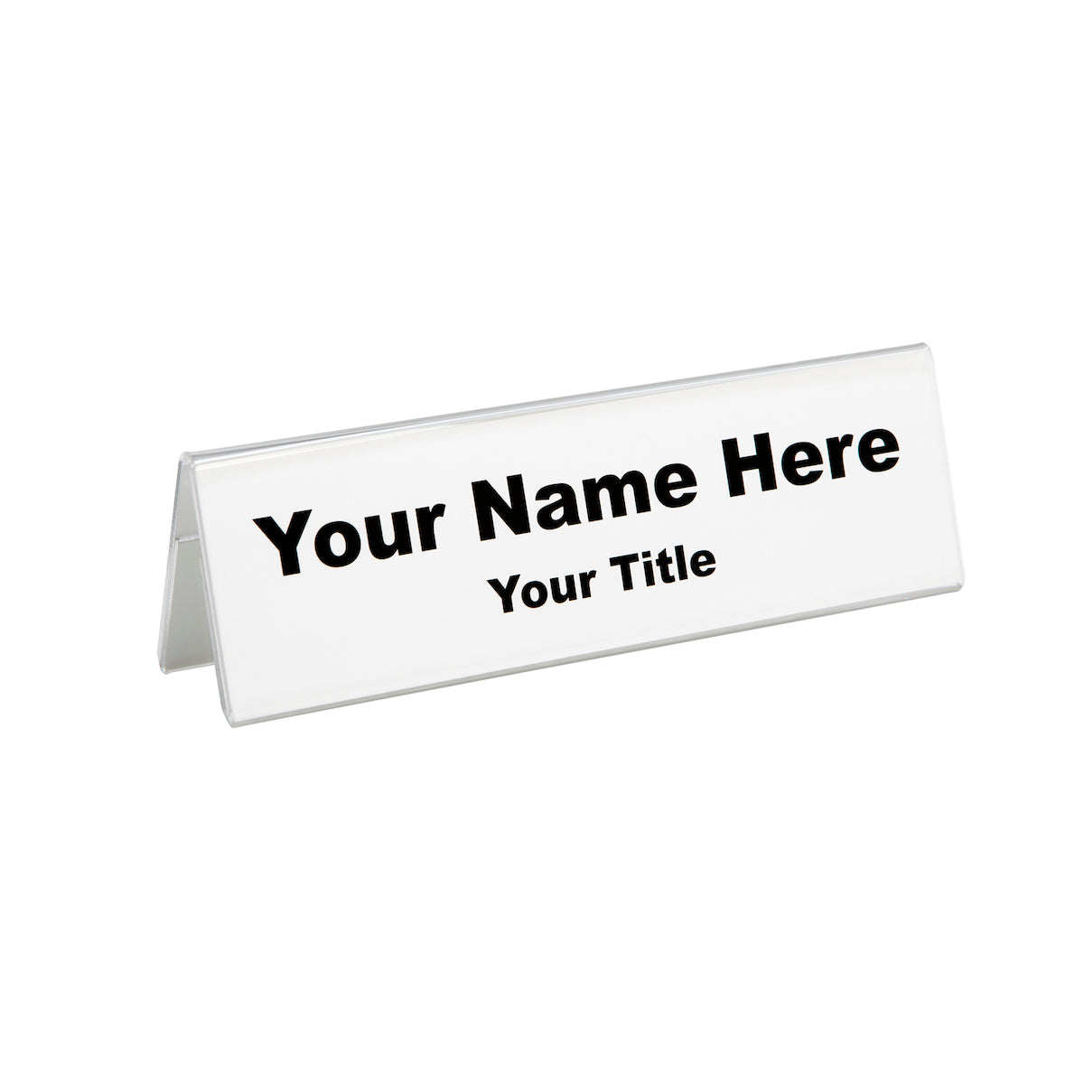 name tent holder Double-Sided Table Tent Nameplate Holders