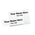 Multi-Tier Office Desk Name Plate Holders - 2-Tier