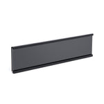 C-Channel Nameplate Holder - Black - 11" x 2"